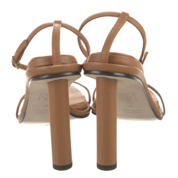 TAMARA MELLON LEATHER SANDALS Size 11/IT41 - Picture 4 of 5